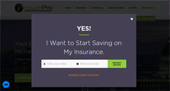 Desktop Screenshot of insurepro.biz